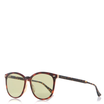 Gucci Acetate Square Frame Sunglasses GG0196SK Tortoise 1 of 8