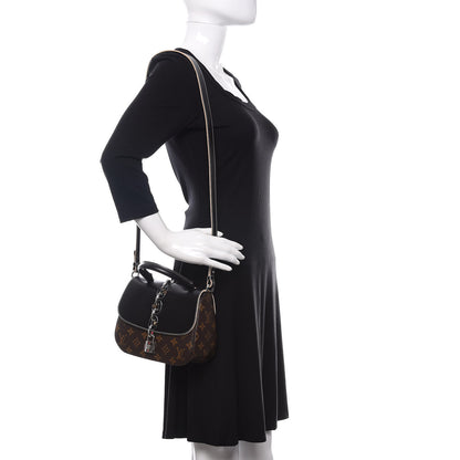 Louis Vuitton Calfskin Monogram Chain It Bag PM Black 2 of 10