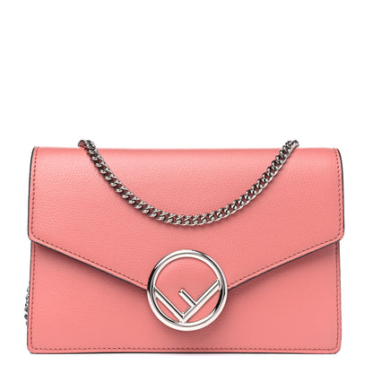Fendi Vitello Cruise F is Fendi Medium Envelope Wallet on Chain Macaron 1 of 8