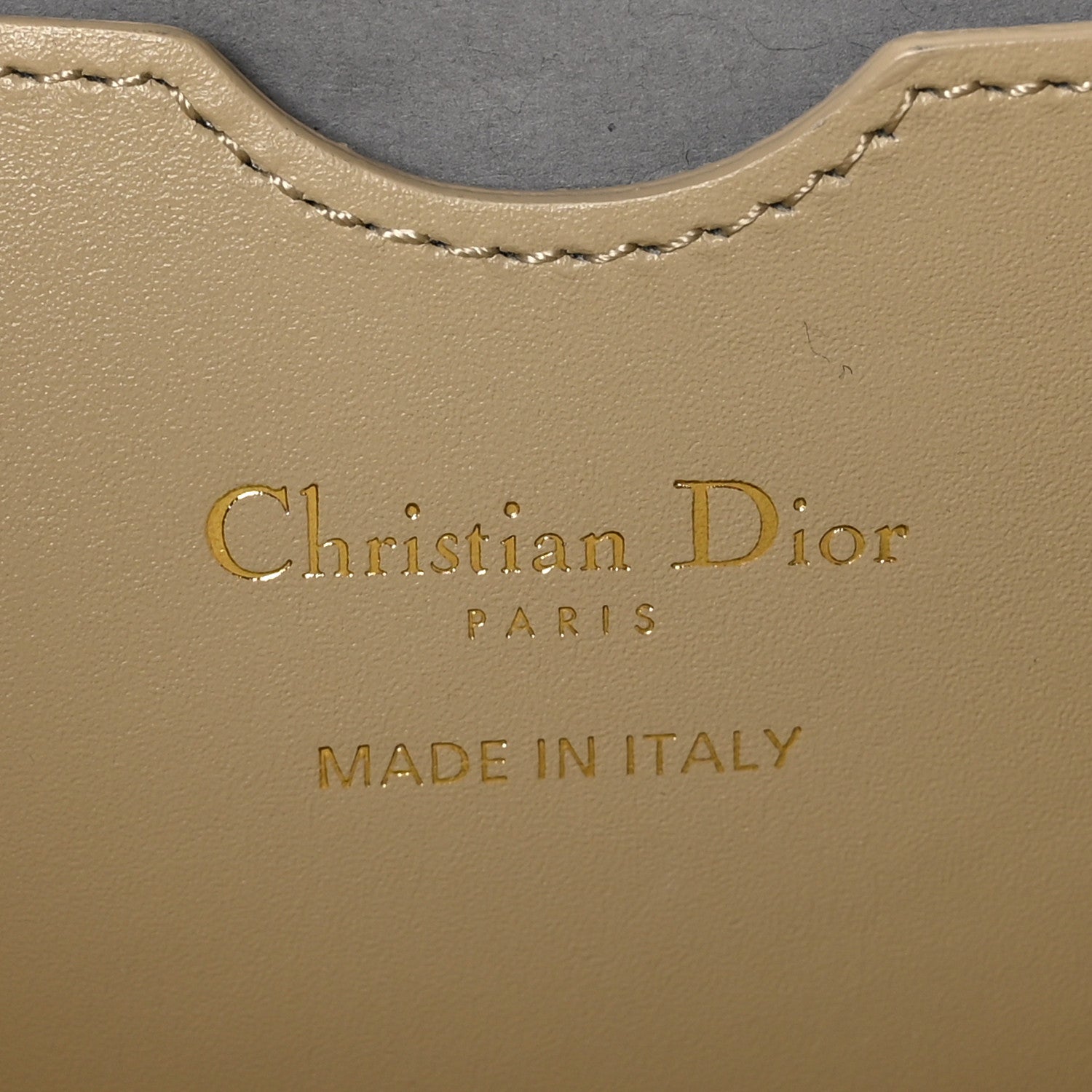 Christian Dior Box Calfskin Large Bobby Flap Beige 6 of 9