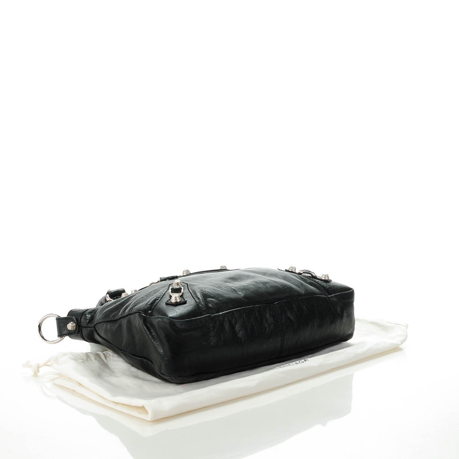 Balenciaga Agneau Giant 12 Silver Hardware Town Black 4 of 7
