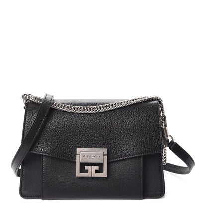 Givenchy Goatskin Small GV3 Shoulder Bag Black 1 of 7