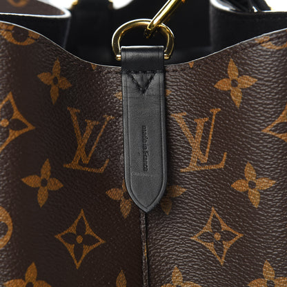 Louis Vuitton Monogram Neonoe MM Black 6 of 10