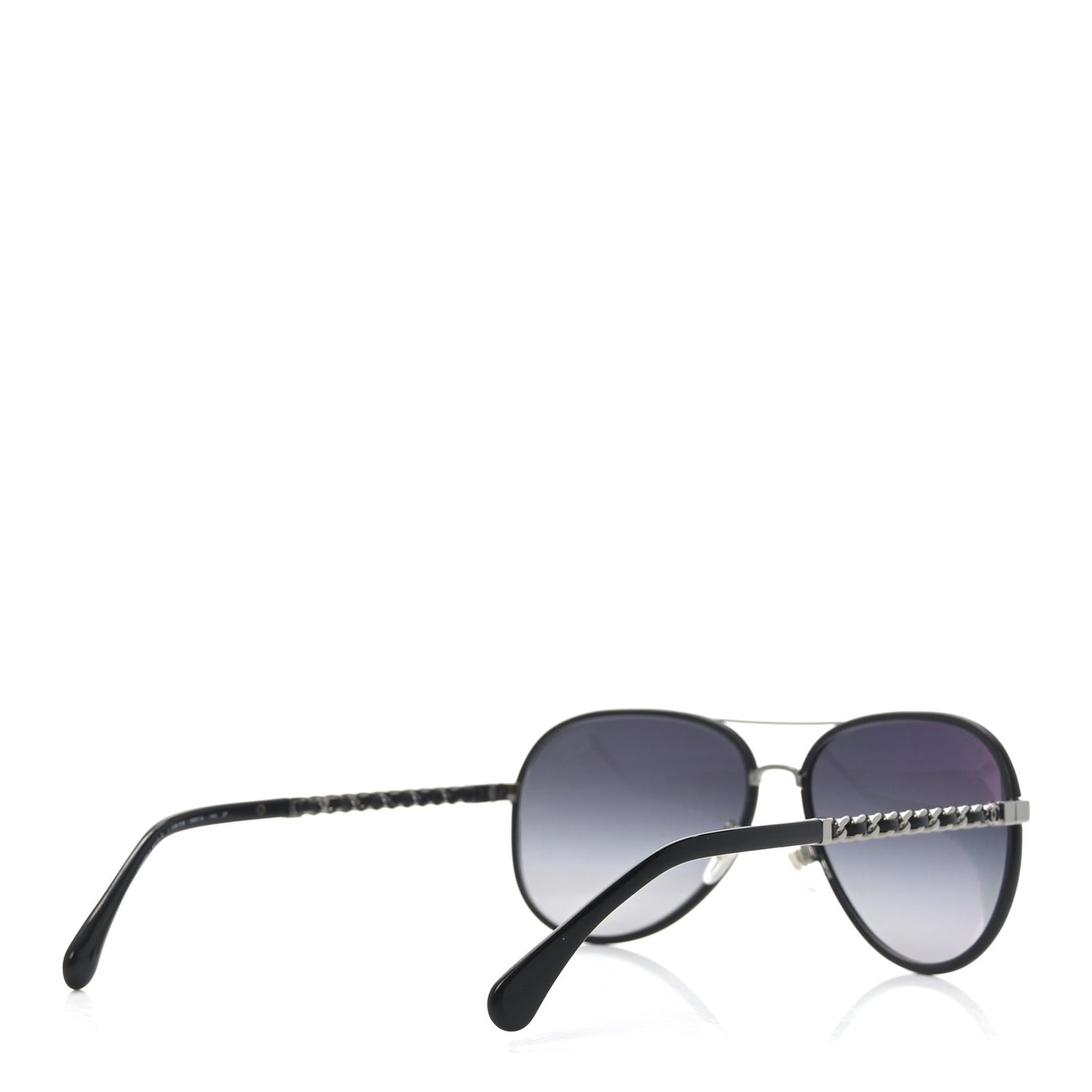 Metal Polarized Pilot Winter Sunglasses 4219-Q Black