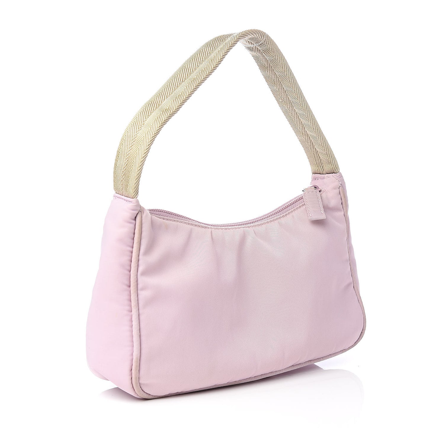 Tessuto Nylon Sport Shoulder Bag Rosa
