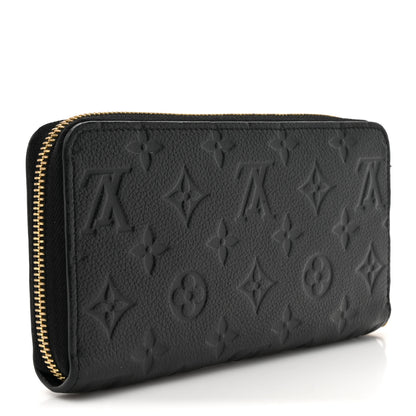 Louis Vuitton Empreinte Zippy Wallet Black 3 of 11