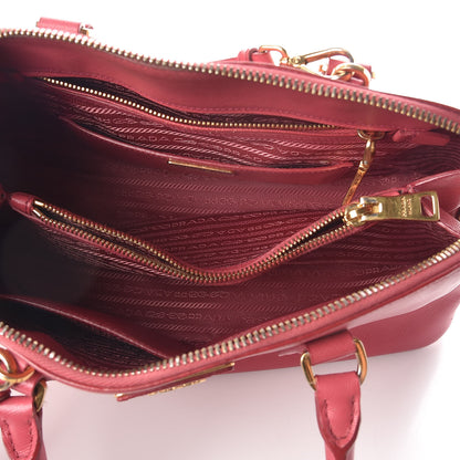 Prada Saffiano Lux Medium Promenade Tote Peonia 5 of 10