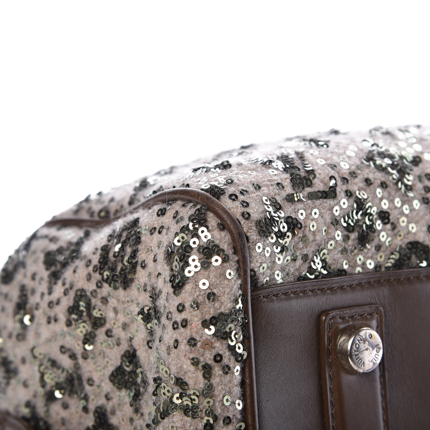 Louis Vuitton Sequin Monogram Sunshine Express Speedy Kaki 16 of 23