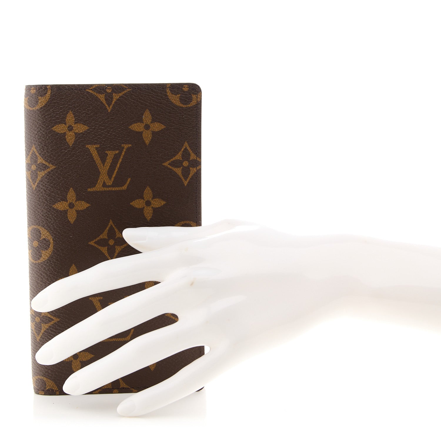 Louis Vuitton Monogram Checkbook Holder Case Wallet 2 of 8
