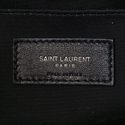 Saint Laurent Lambskin Monogram Medium Sade Puffer Taupe 6 of 10