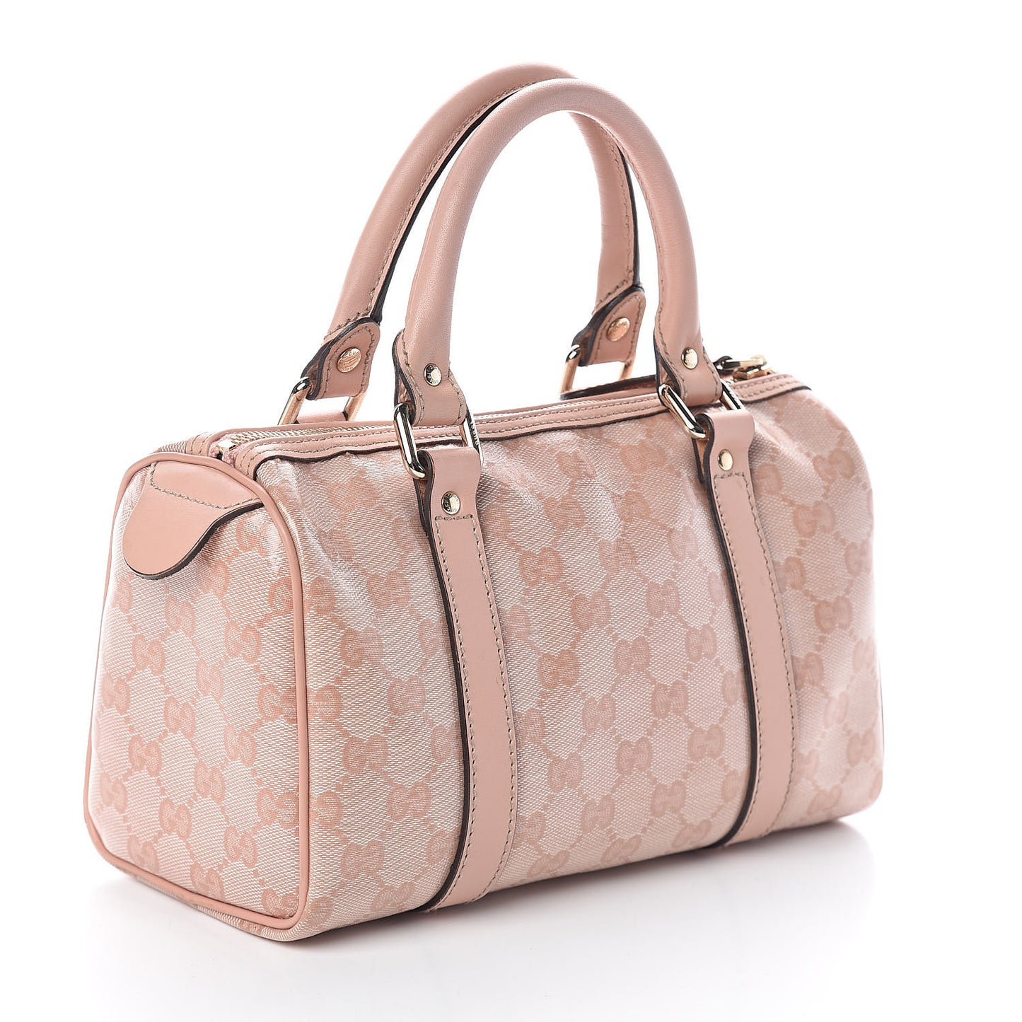 Crystal Monogram Small Joy Boston Blush