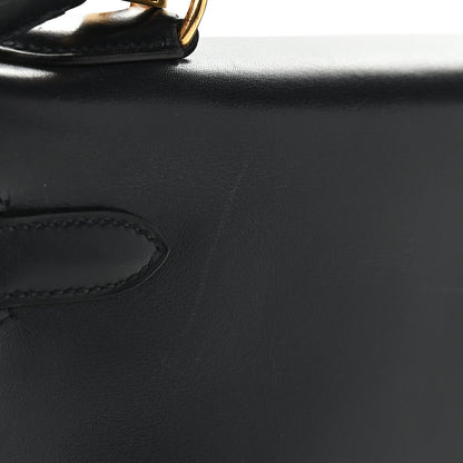Hermes Box Kelly Retourne 32 Black 11 of 13