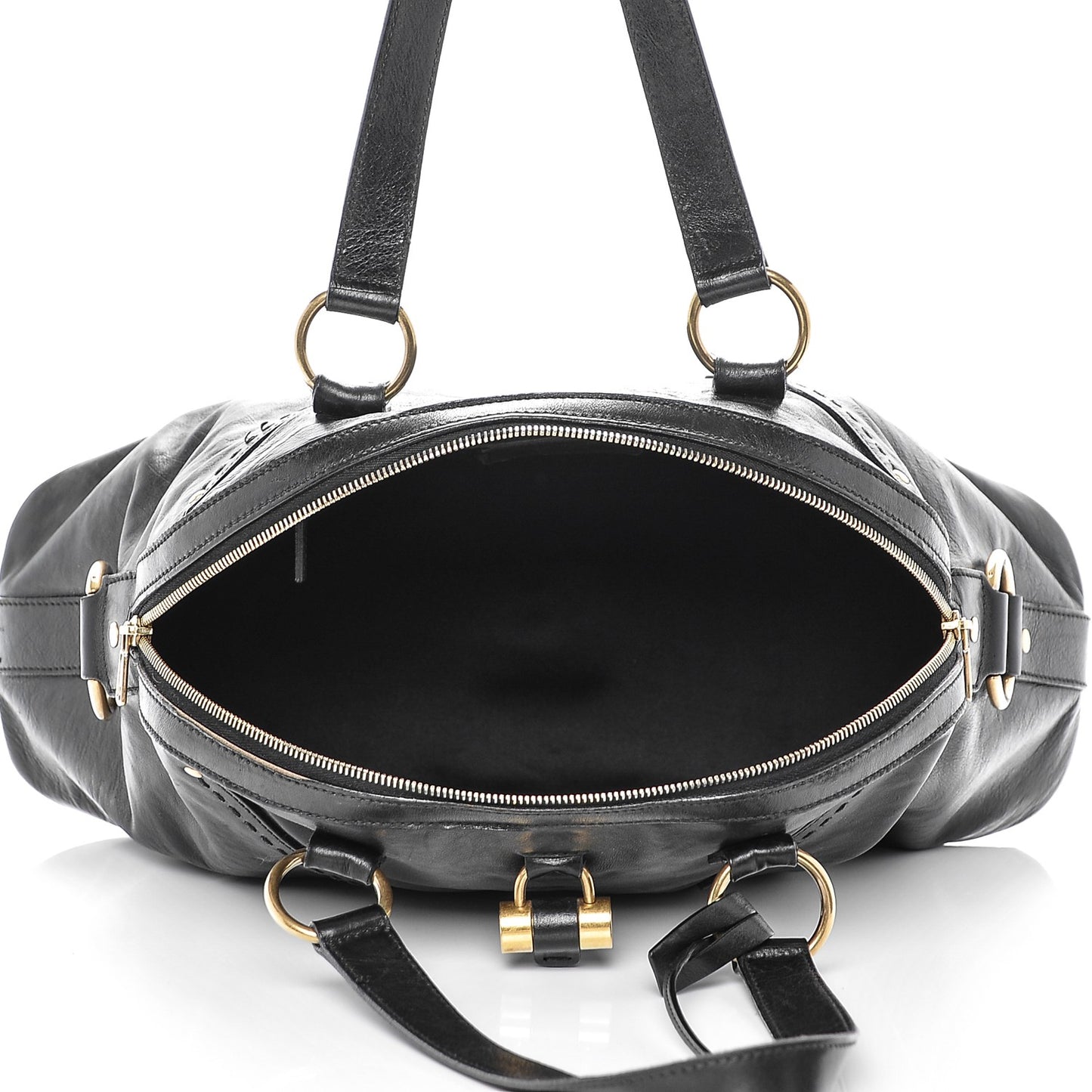 Calfskin Large Muse Black