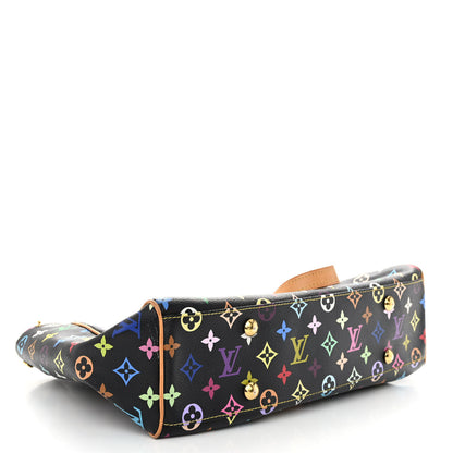 Louis Vuitton Monogram Multicolor Aurelia MM Black 4 of 9