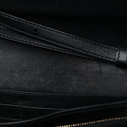 Gucci Microguccissima Crossbody Wallet Black 9 of 10