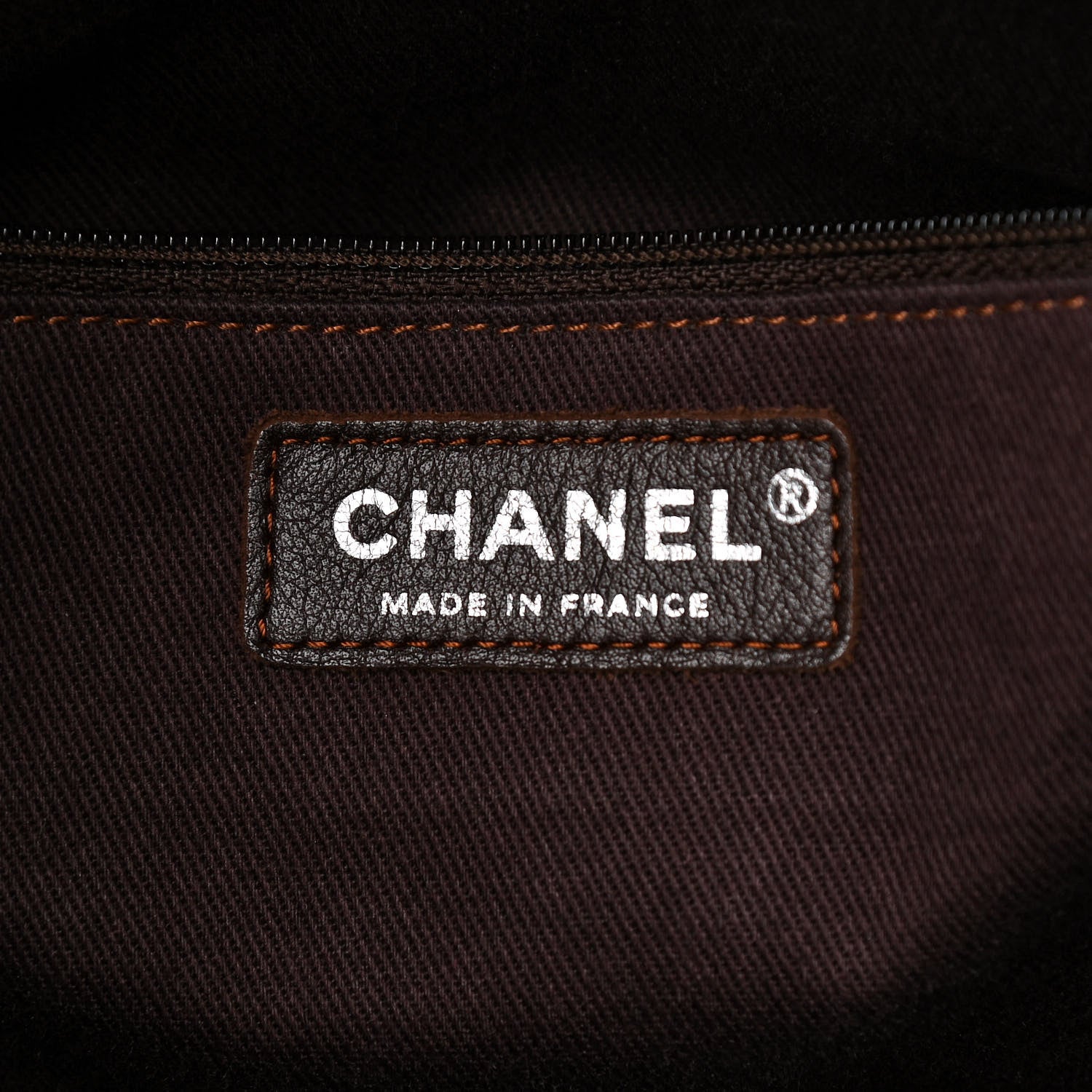 Chanel Iridescent Caviar Quilted Lady Pearly Tote Brown 7 of 11