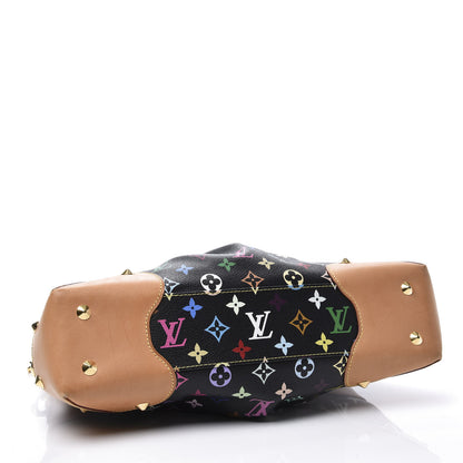 Louis Vuitton Monogram Multicolor Judy MM Black 3 of 11