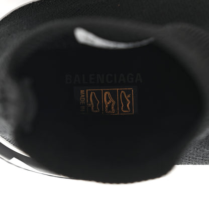 Balenciaga Neoprene Knit Womens Speed Graffiti Sneakers 43 Black White 7 of 9