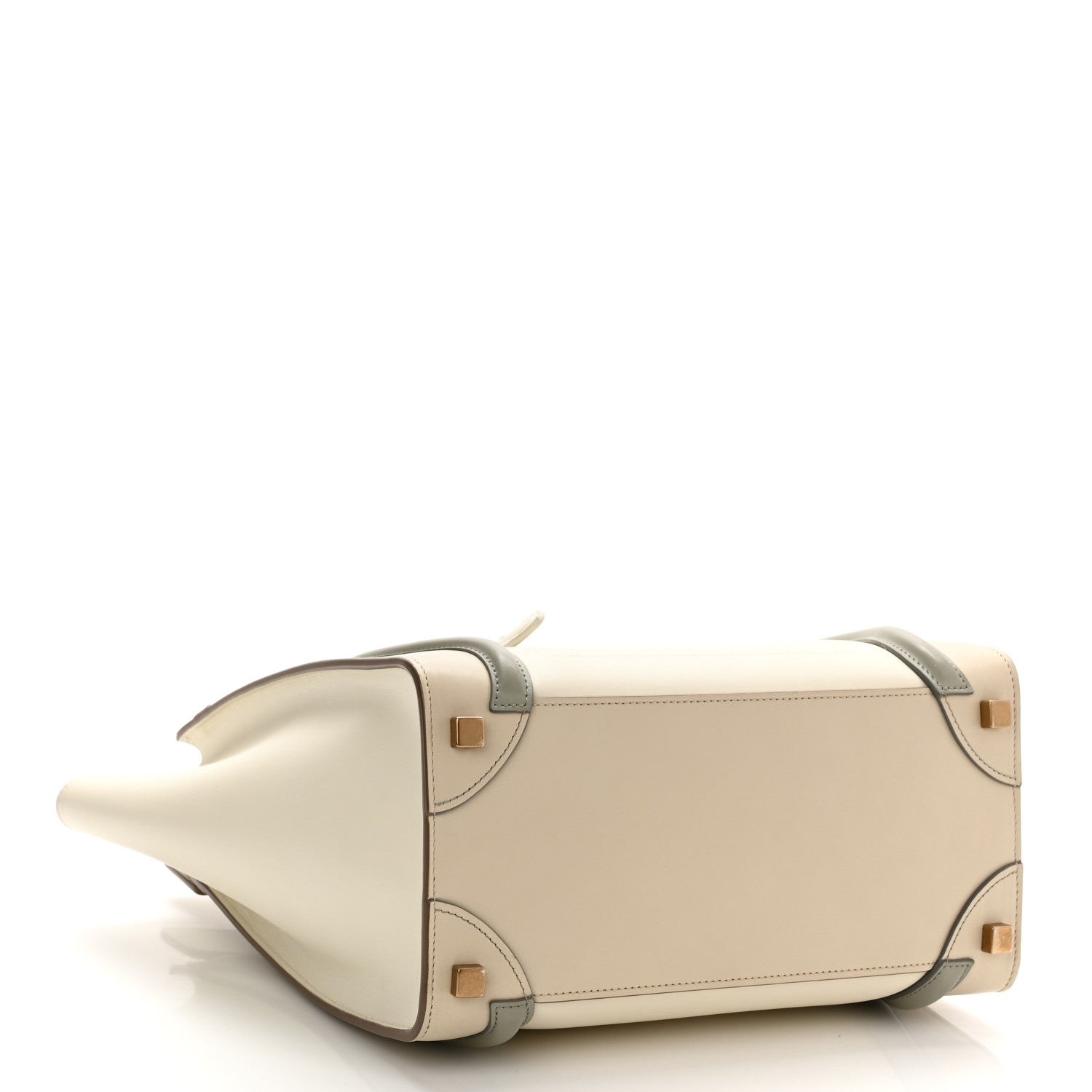 Celine Shiny Smooth Calfskin Micro Tri-Color Luggage Natural 4 of 11