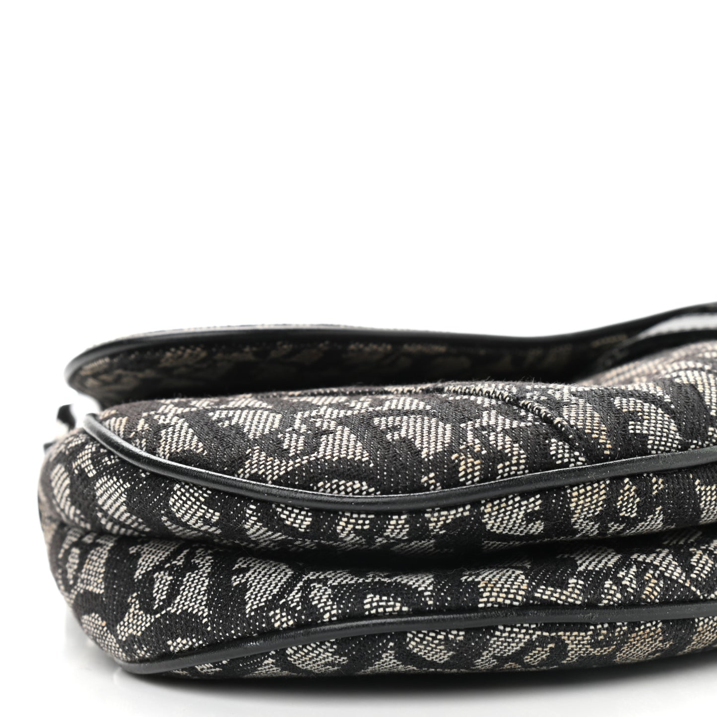 Monogram Saddle Bag Bag Black
