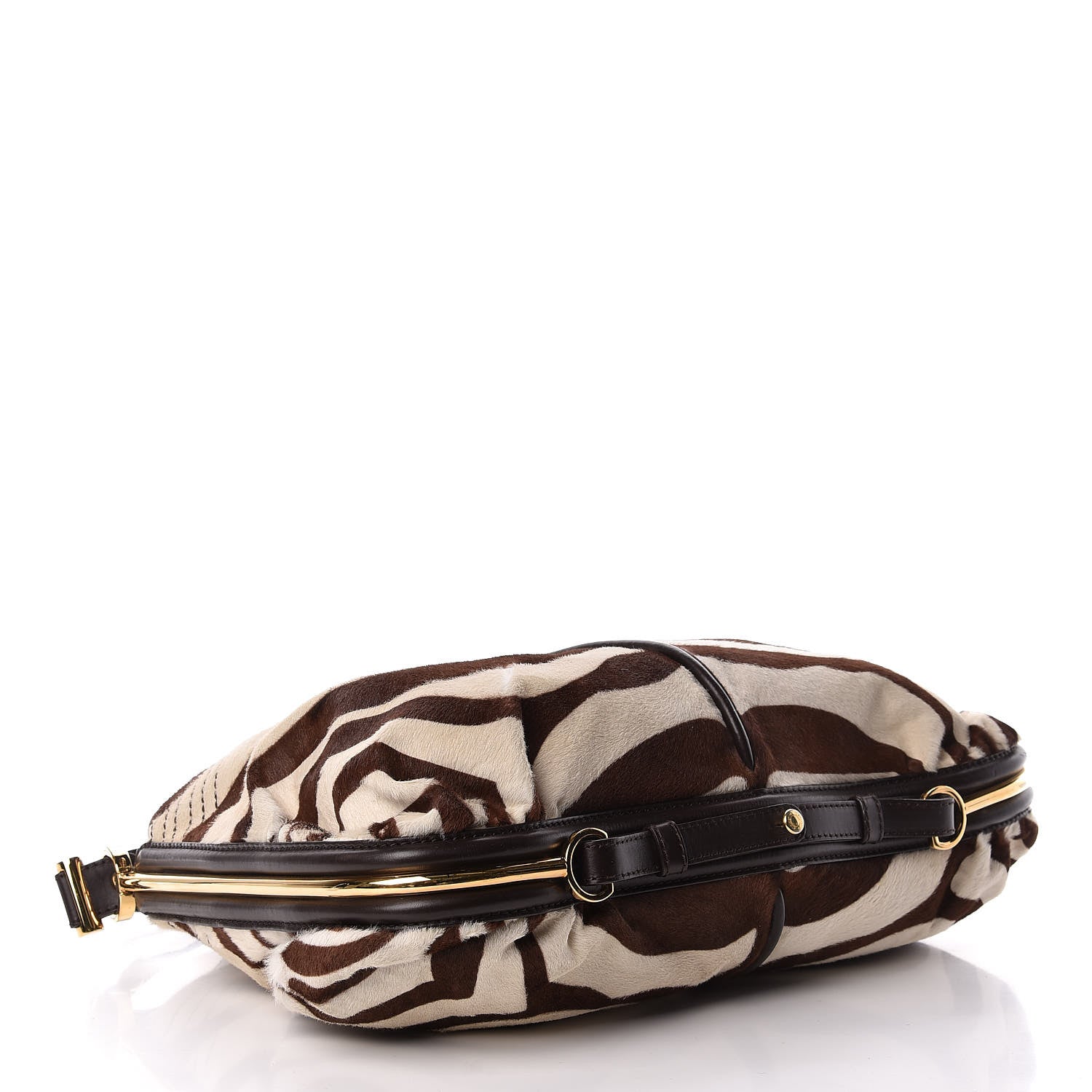 Jimmy Choo Pony Hair Zebra Print Shoulder Bag 4 of 19