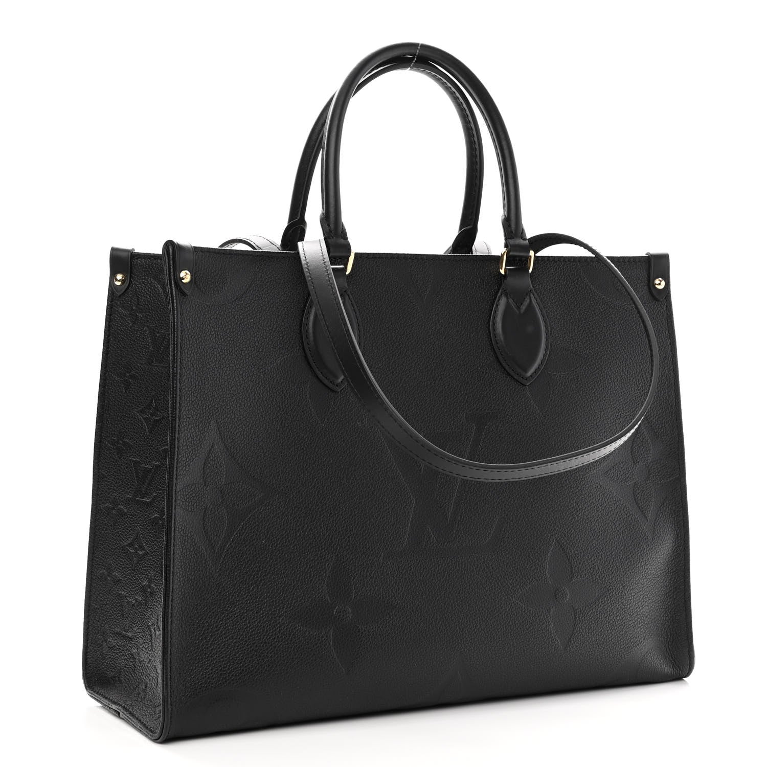 Louis Vuitton Empreinte Monogram Giant Onthego MM Black 3 of 9