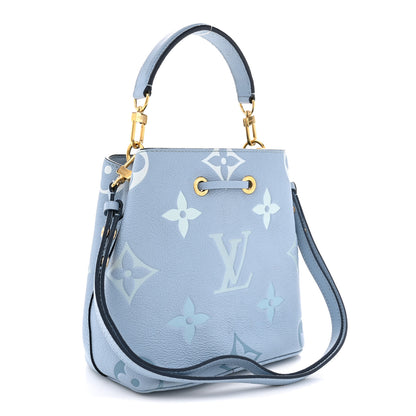 Louis Vuitton Empreinte Monogram Giant By The Pool Neonoe BB Summer Blue 3 of 10