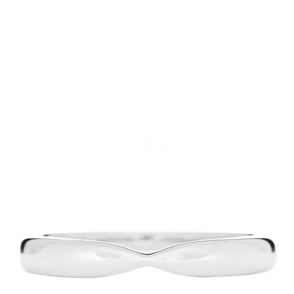 Tiffany Platinum 3mm Harmony Band Ring 58 8.25 1 of 4