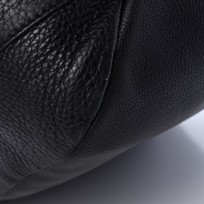 Gucci Calfskin Greenwich Medium Shoulder Bag Black 12 of 13