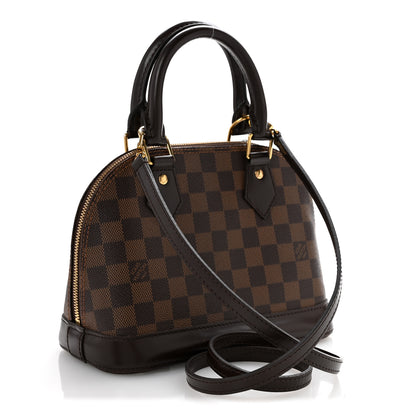 Louis Vuitton Damier Ebene Alma BB 2 of 15