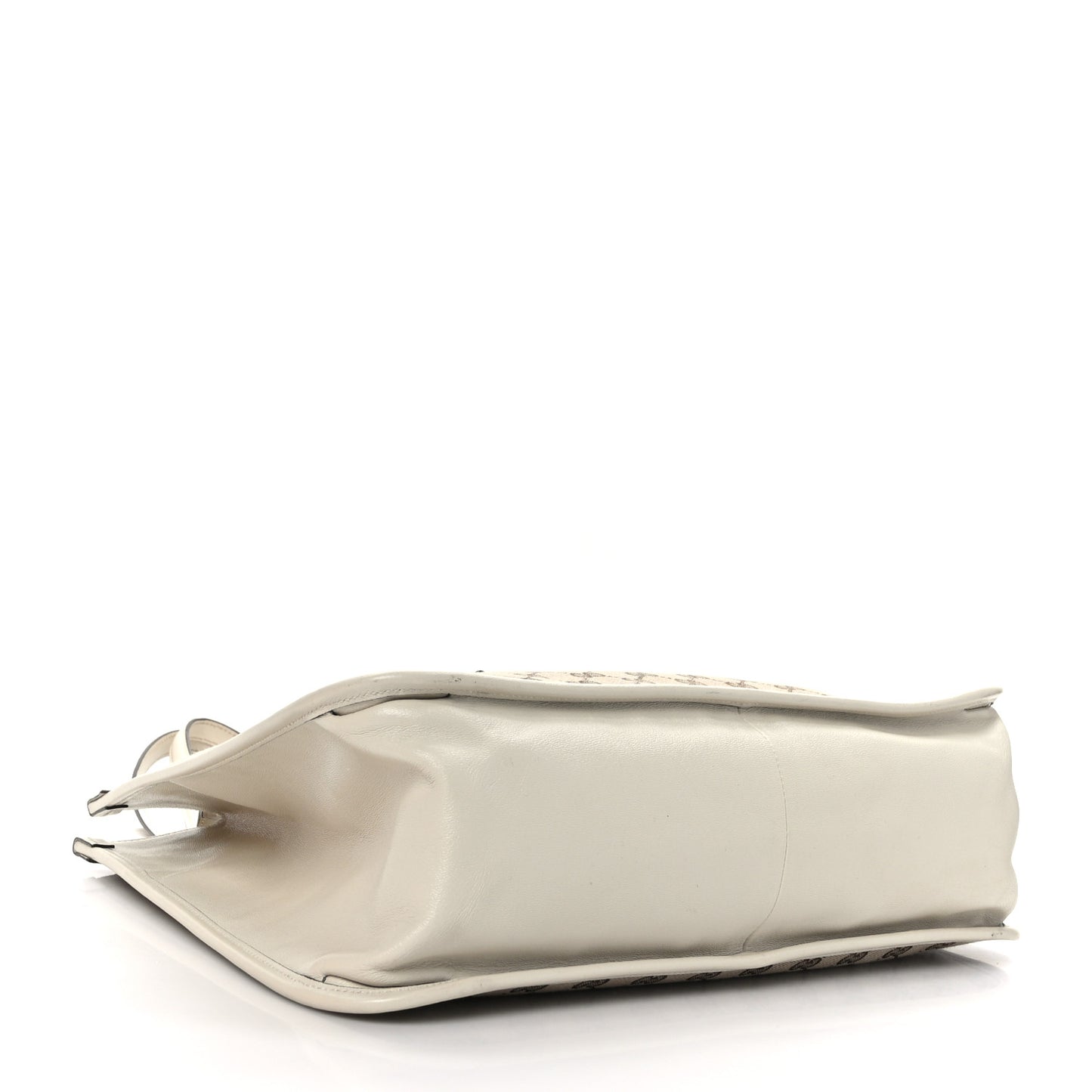 Monogram New Sakai Calfskin Lux Horsebit 1955 Tote Beige Ebony Mystic White