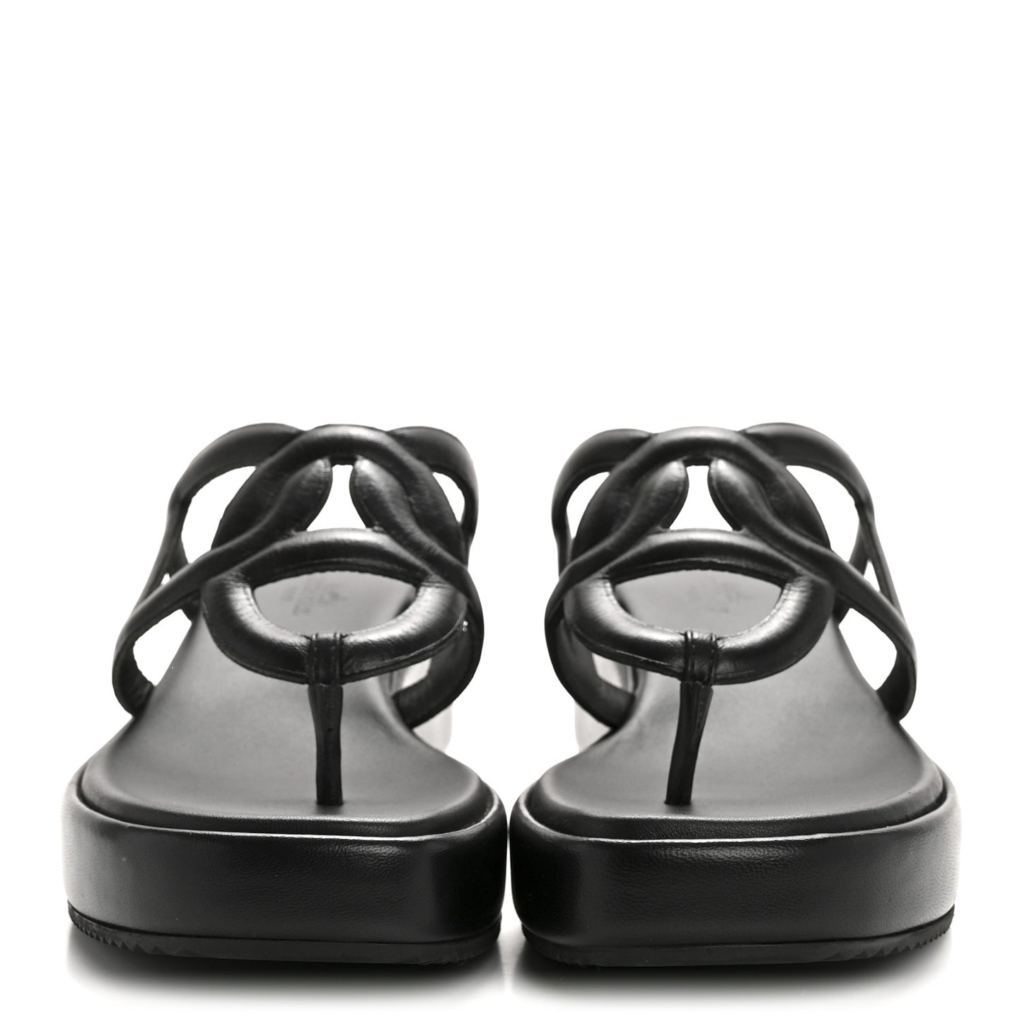 Nappa Gipsy Sandals 38 Black