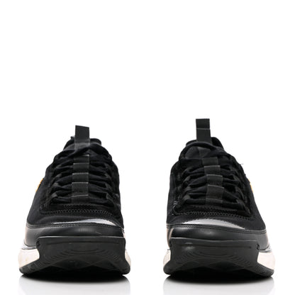 Chanel Velvet Calfskin Mixed Fibers CC Sneakers 41 Black 2 of 17