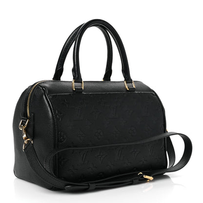 Louis Vuitton Empreinte Speedy Bandouliere 25 NM Black 2 of 13