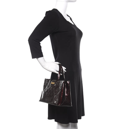 Louis Vuitton Vernis Wilshire PM Amarante 2 of 9