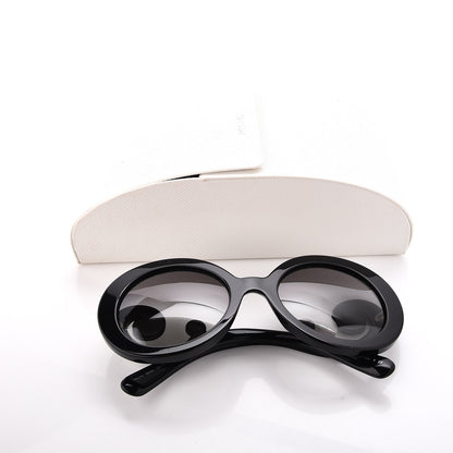 Prada Baroque Sunglasses SPR 27N Black 8 of 8