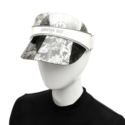 Christian Dior Toile de Jouy DiorClub V1U Sun Visor White 2 of 7