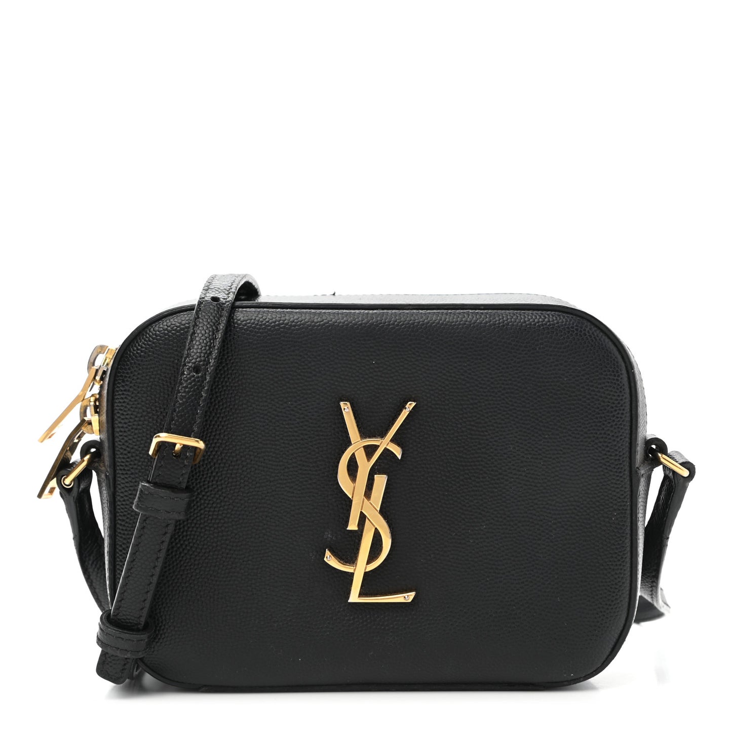 Grain De Poudre Small Classic Monogram Camera Bag Black