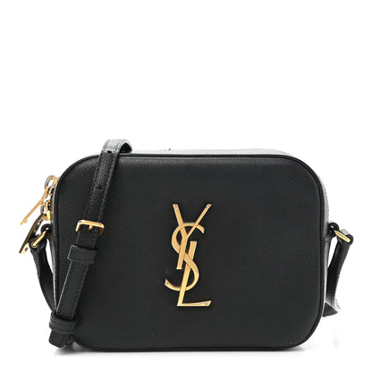 Saint Laurent Grain De Poudre Small Classic Monogram Camera Bag Black 1 of 17