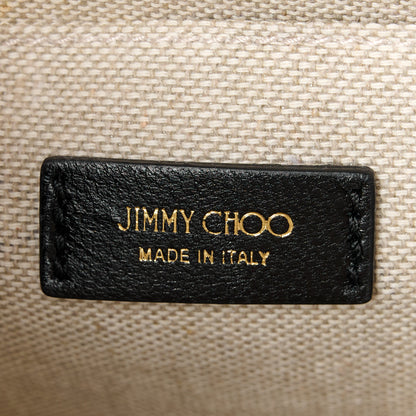 Jimmy Choo Calfskin Avenue Shoulder Bag Black 7 of 14