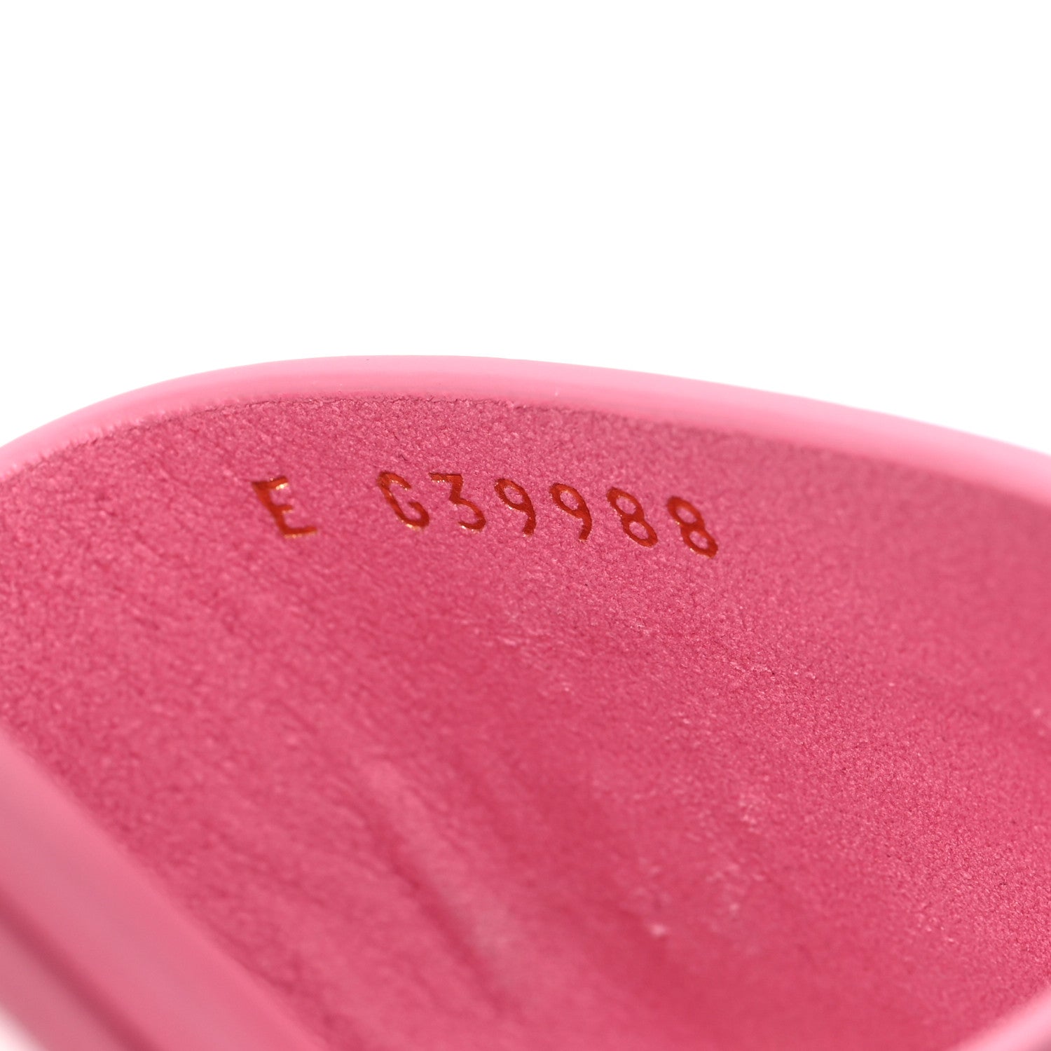 Chanel Calfskin Patent Calfskin Logo Mules 35.5 Pink Black 8 of 8