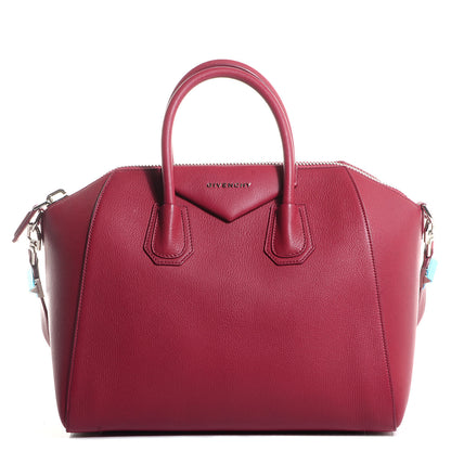 Givenchy Sugar Goatskin Medium Antigona Cherry 1 of 11
