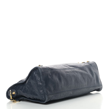 Balenciaga Agneau Giant 12 Gold Hardware City Bleu Obscur 4 of 12