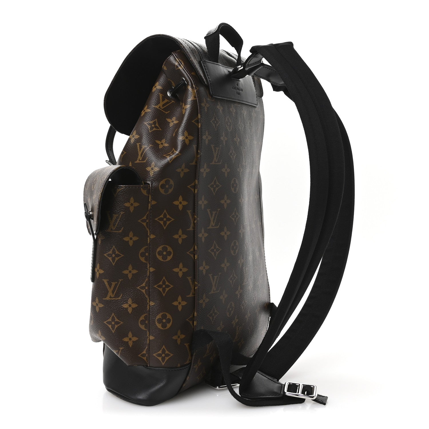 Louis Vuitton Monogram Macassar Christopher MM Backpack 5 of 19
