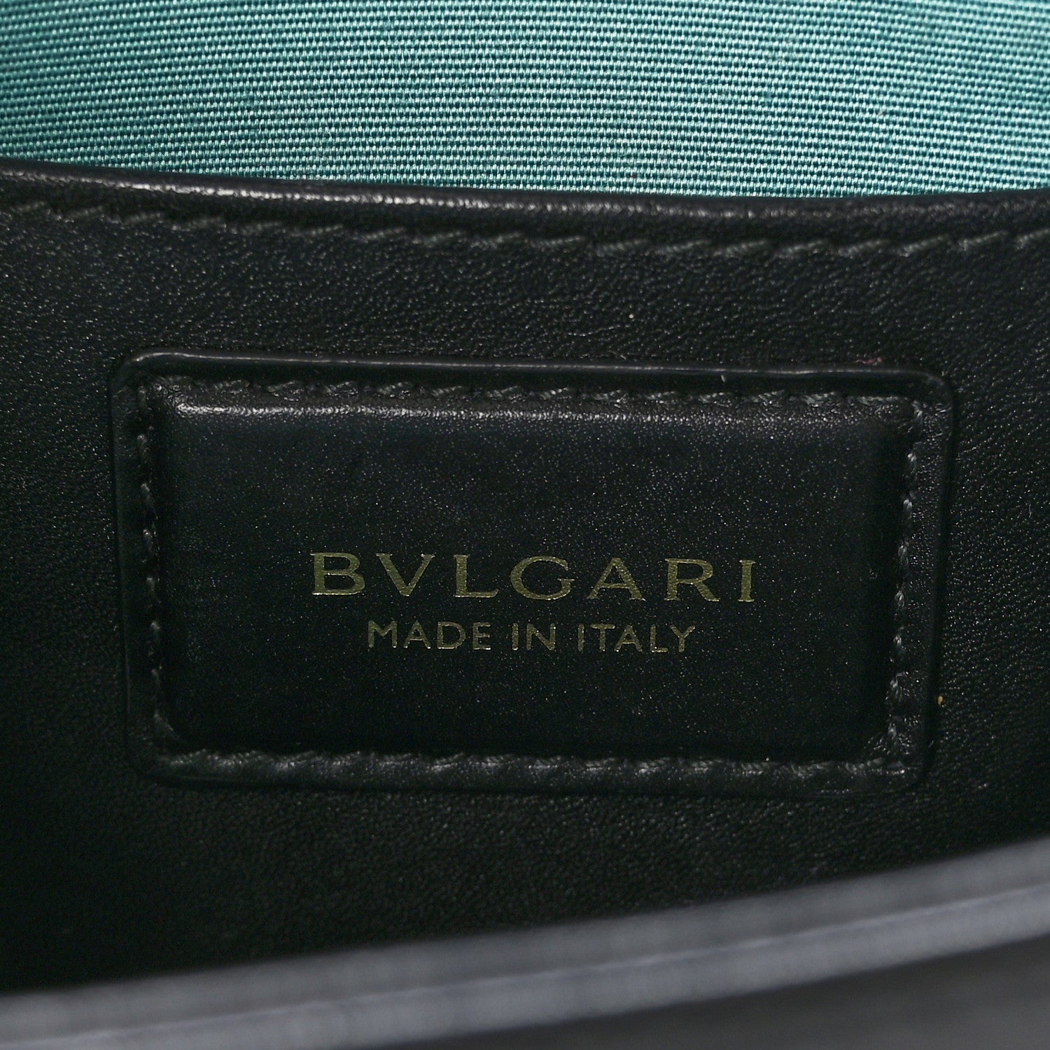 Bulgari Calfskin Serpenti Forever Shoulder Bag Black 7 of 9