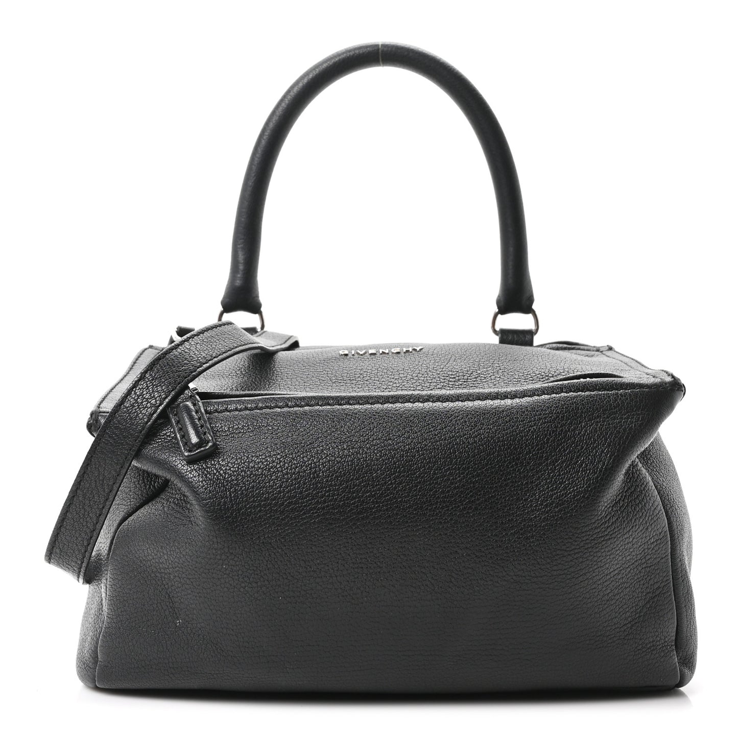 Sugar Goatskin Small Pandora Black