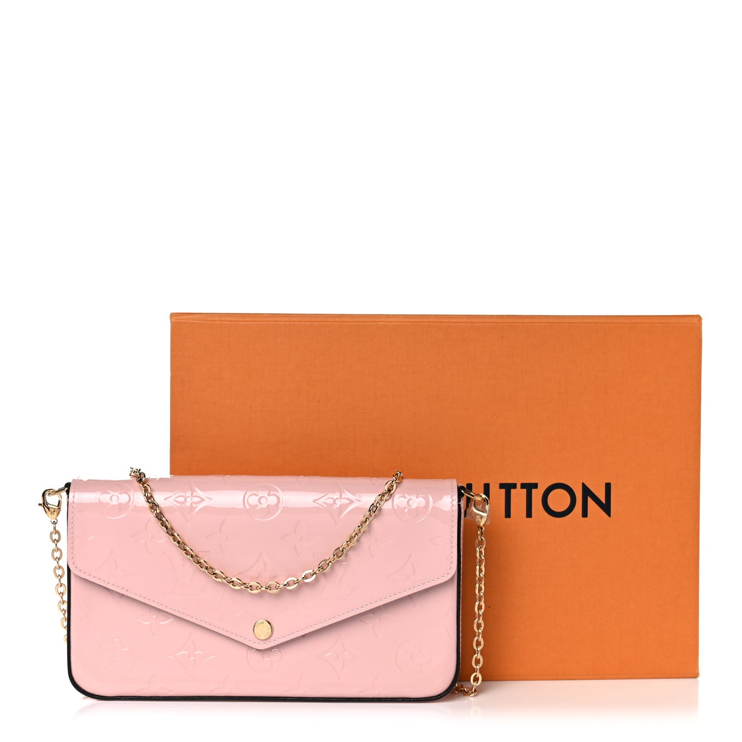 Vernis Felicie Chain Wallet Rose Ballerine