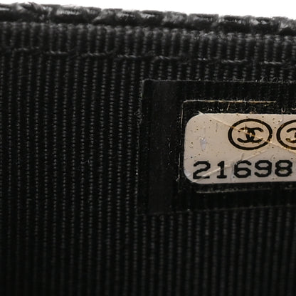 Chanel Caviar Quilted Wallet on Chain WOC Black 7 of 13