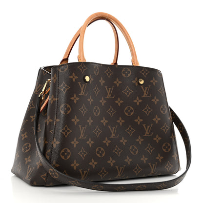Louis Vuitton LOUIS VUITTON Monogram Montaigne MM 3 of 10