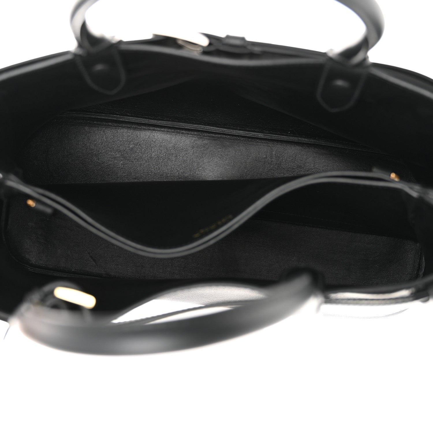 Prada Vitello Daino Large Buckle Bag With Belt Black 5 of 10